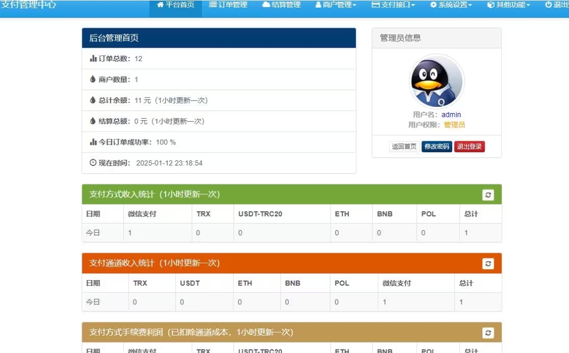 新版2025易支付系统源码epay运营版 轮询/投诉/进件等-一泽资源站
